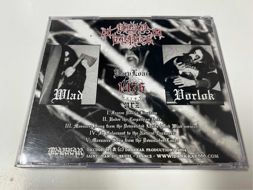 Cd Vlad Tepes - Winter * Raro Demo 1993 * (Usado)