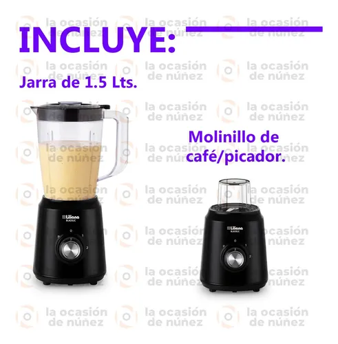 Licuadora con molinillo de cafe hotsell