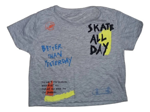 Remera Fanáticas Del Entrenamiento Para Mujer Skate