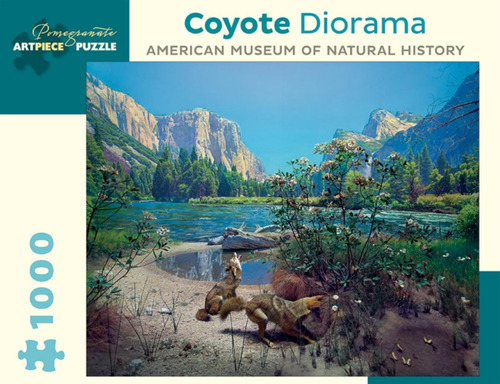 Rompecabezas 1000 Piezas Coyote Diorama Marca Pomegranate