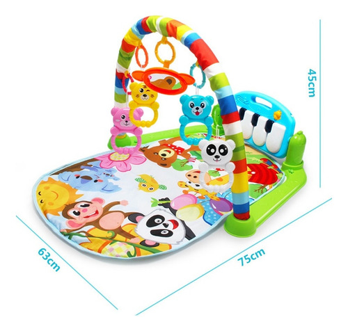 Alfombras De Juego Gimnasios Para Niños Baby Gym Musical