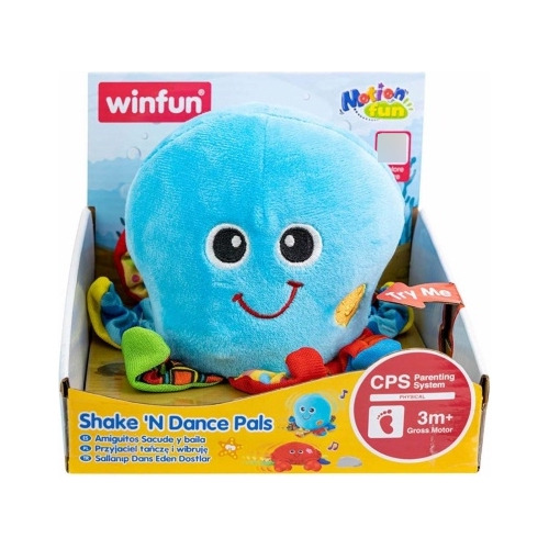 Peluche Pulpo Interactivo Bailarin Para Bebes 