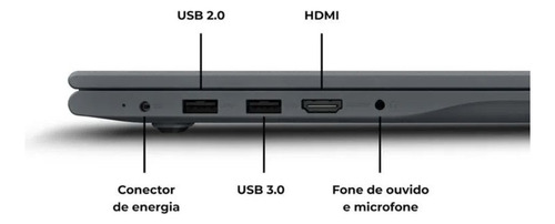 Notebook Positivo Vision C15 C4128a N4020 4gb 480gb 15,6 Hd