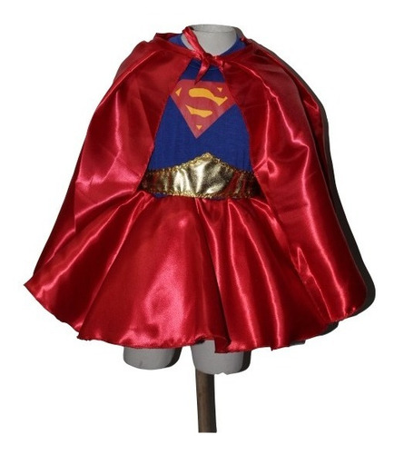 Disfraz De Super Girl Para Niñas Talla 8