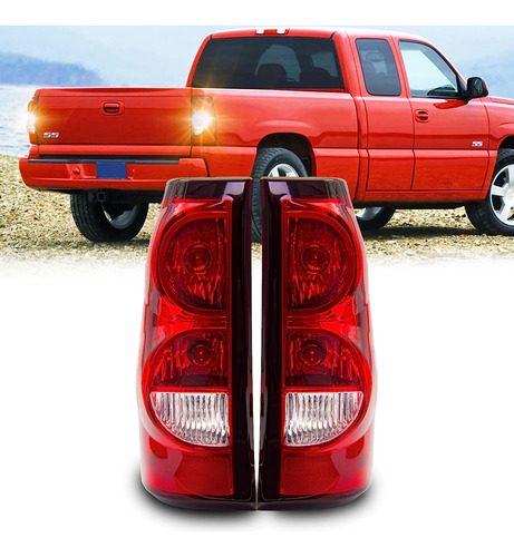 Wezemlight Luz Trasera Para Chevy Silverado 1500 2500