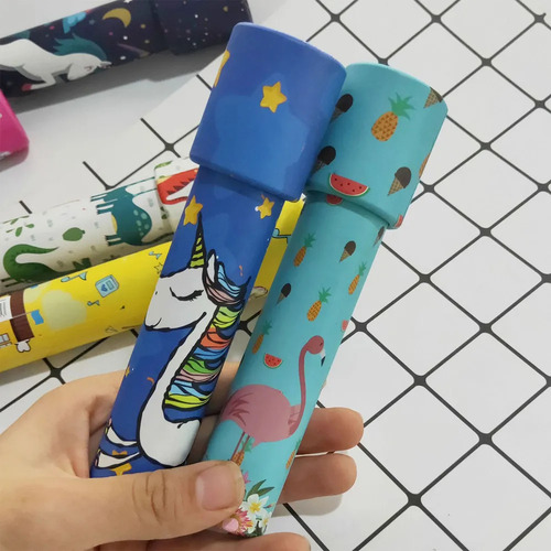 Juguetes Creativos Con Caleidoscopio Colorido Para Niños A