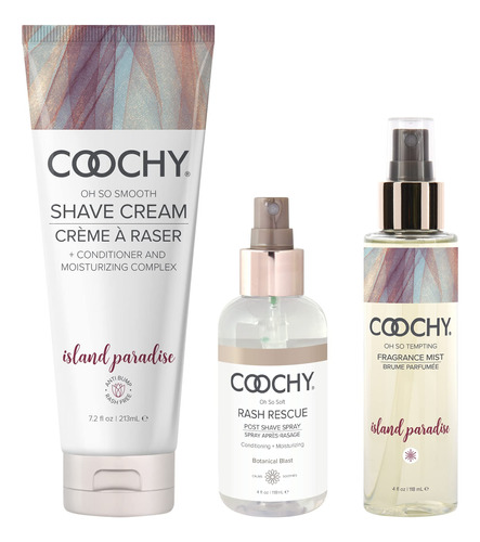 Coochy Island Paradise Perfect Shave Bundle | Crema De Afeit