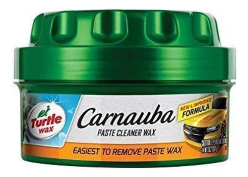 Turtle Wax T-5a Carnauba - Pasta Limpiadora De Cera - 14 Onz