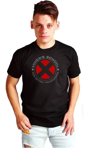 Imagen 1 de 5 de X Men  Escuela Xaviers School - Mutantes  - Remera De Comics