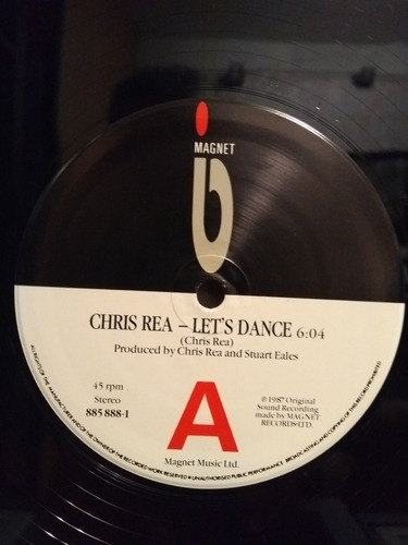 Vinilo Maxi Chris Rea - Let's Dance (Usado)