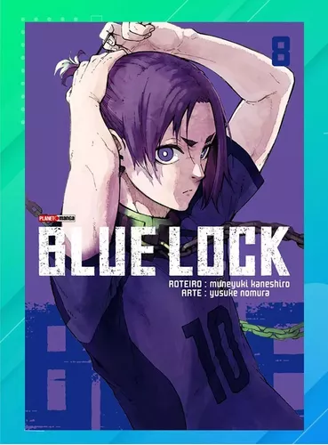 Mangá Blue Lock Nº 8 ( Em Português ) Lacrado