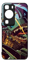 Comprar Funda Protector Case Para Huawei P60 Pro Digimon Anime