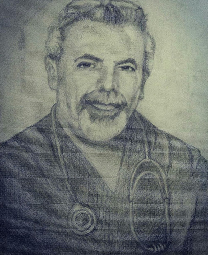 Retratos E Ilustraciones En Lapices Y Carbonillas