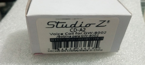 Bobina Para Microfono Studio Z Cd-a2 Gw-8002 Universal