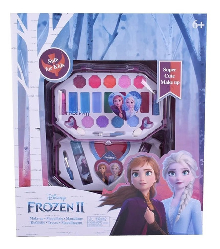 Frozen Cosmetic Doble - Make Up Maquillaje Nena Disney @mca