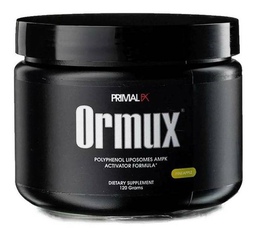 Suplemento Polvo Primal Fx Ormux Sabor Piña En Pote De 120g