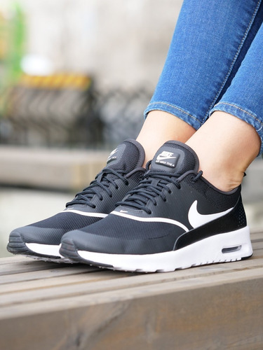 Zapatillas Mujer Nike Air Max Thea Negras Originales