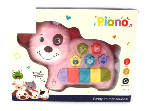 Juguete Para Bebé Perrito Piano Fun Animal Juguete Musical