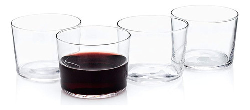 Spanish  Chatos  Stemless Bodega Wine Drinking Glass 4-piece