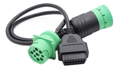 Leimo 9 Pin A Obd2 Interfaz Truck Y-j1939 Obd2 Adaptador De