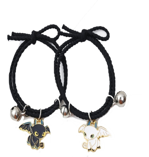 Pulsera Ajustable Como Entrenar A Tu Dragon Chimuelo Set Duo