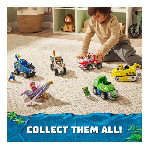 Camión De Juguete Paw Patrol Jungle Pups Tracker Monkey Con