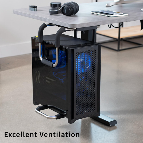 Soporte Para Cpu Vivo X-large, Resistente, Ajustable, 30 Kg