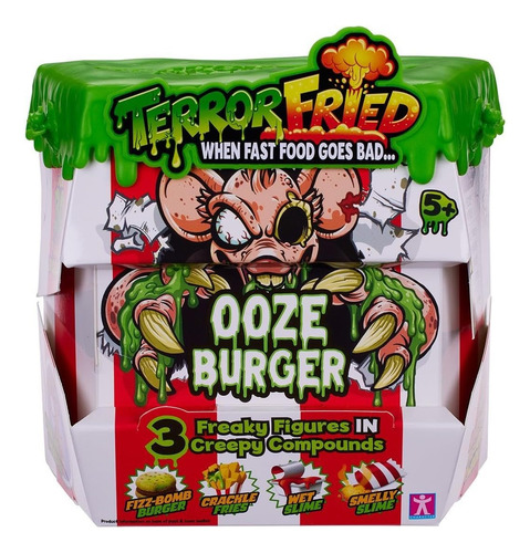 Terror Fried Hamburguesa 3 Pack 1 Pz 3 Minifiguras