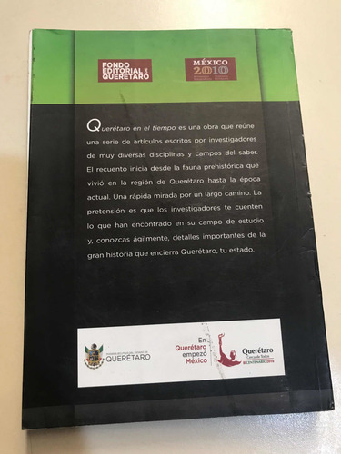 Queretaro En El Tiempo Tomo Ii - Sa (Usado)