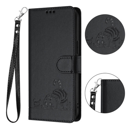 Funda De Piel Tipo Cartera Para Realme C75 C67 C65 C63 C61 C55 C53 C51 C33 C30