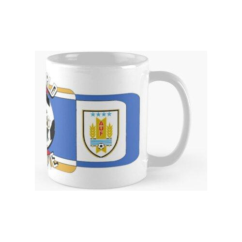 Taza One Love Soccer Futbol Futbol Uruguay Calidad Premium