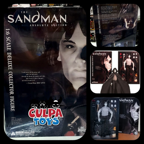 --- Culpatoys Sandman 1/6 Escala De Dc Direct 12°pulgadas -- (Usado)