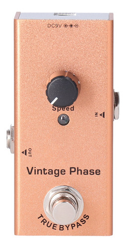 Pedal De Efectos De Guitarra Eléctrica Vintage Phase Single