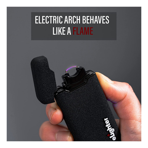 Elighter Encendedor De Bolsillo Eléctrico Recargable Por Usb