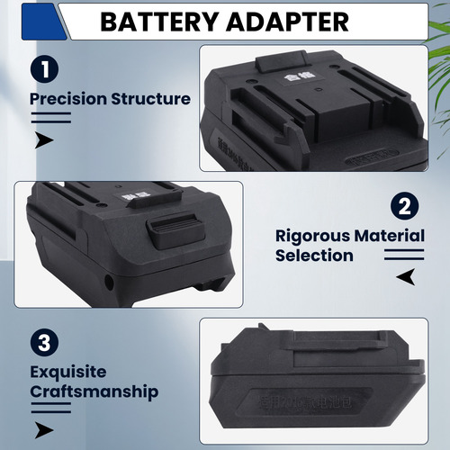 Convertidor De Adaptador De Batería 2106 Para Batería De Ion