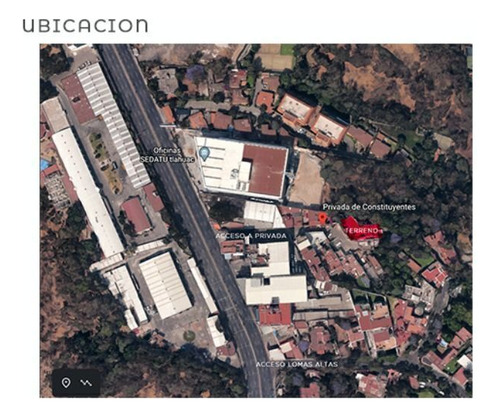 Terreno En Venta En Constituyentes: Lomas Altas