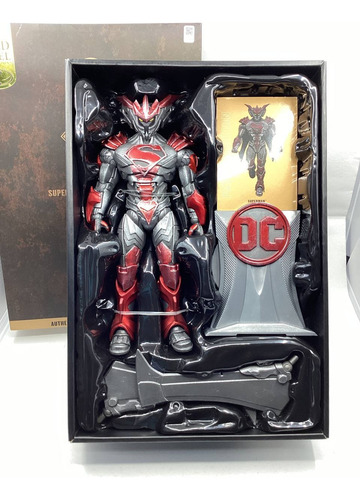 Superman Unchained Armor Patina Edition Mcfarlane Toys (Usado)