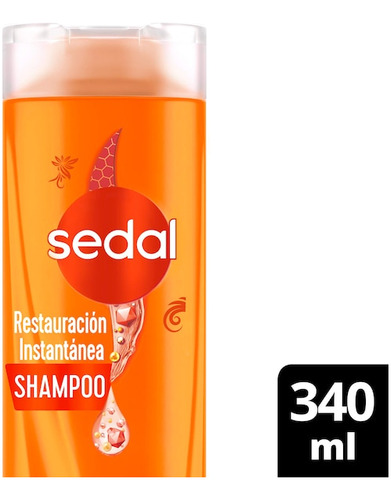 Sedal Shampoo Restauracion Instantanea X 340ml