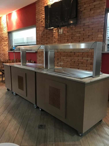 Imagem 7 de 9 de Conjunto De Balcões P/ Restaurante/ Hotel - Hot/cold/ Apoio