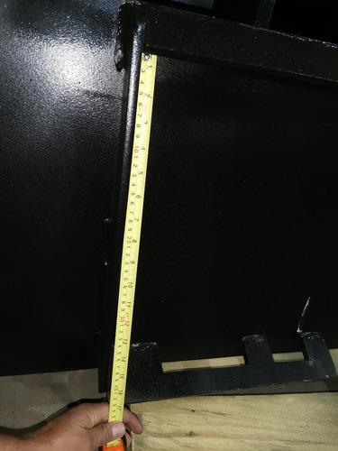 Aditamento Pala Niveladora Para Minicargador Bobcat Caterpi