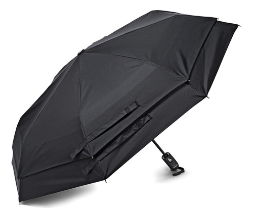 Paraguas Automático Windguard De Samsonite Negro 51701-104