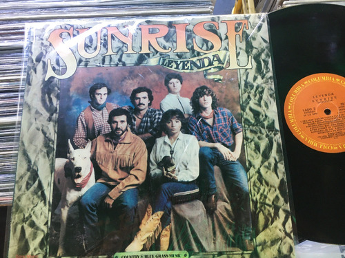 Sunrise Leyenda Vinilo Lp Promo 1991 Rock Country Blue Grass