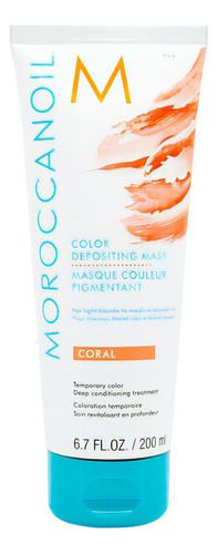  Moroccanoil Máscara Color Temporal Nutritiva Coral 200ml