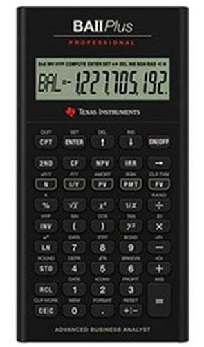 Texas Instrumentos Baii Plus Pro Calculadora Financiera