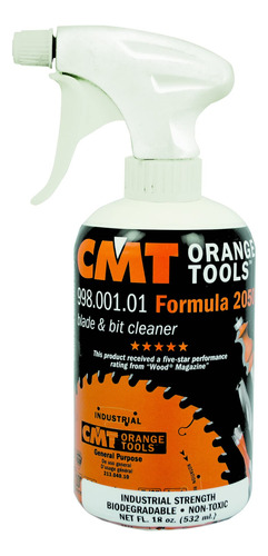 Cmt Formula 2050 Limpiador De Cuchillas Y Brocas, Botella De