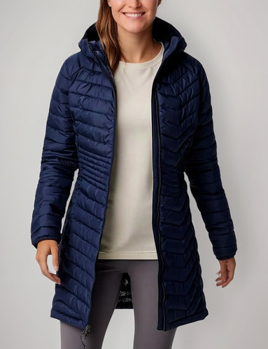 Parka Columbia Powder Lite Omni-heat Mujer Campera Talle M