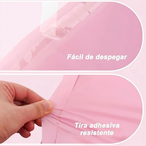 Banna 100 Sobres De Envío Grandes 50×60cm Resistentes Al Desgarro, Ideales Para Ropa, Tiendas Y Regalos Rosa