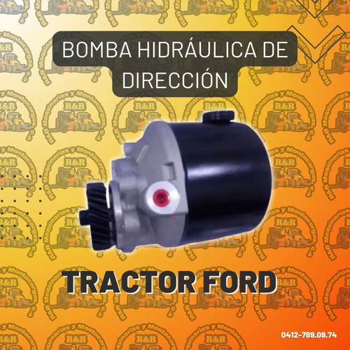 Bomba Hidráulica De Dirección Tractor Ford