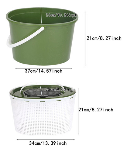 Cubo De Pesca Recipiente De Barril De Cubo De Ovalado 10l