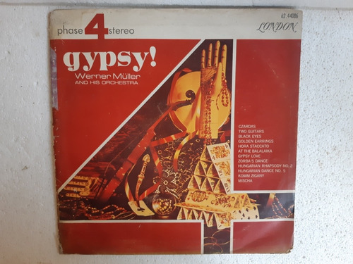Disco Lp Gypsy / Wener Müller Y Orquesta  / London
